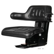 Bailey Replacement Seat: Universal Tractor Seat with adjustable suspension - Black 690510
